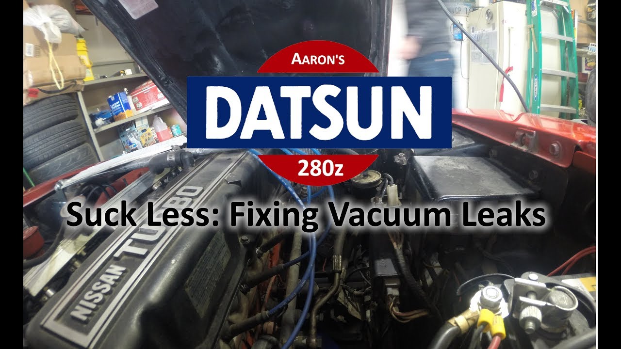 Datsun 280z: Fixing the Vacuum Leaks on the L28ET. Holy Cow it runs SO MUCH BETTER