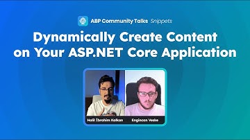 Dynamically create content on your ASP NET Core Application - CMS Kit for .NET Developers #dotnet
