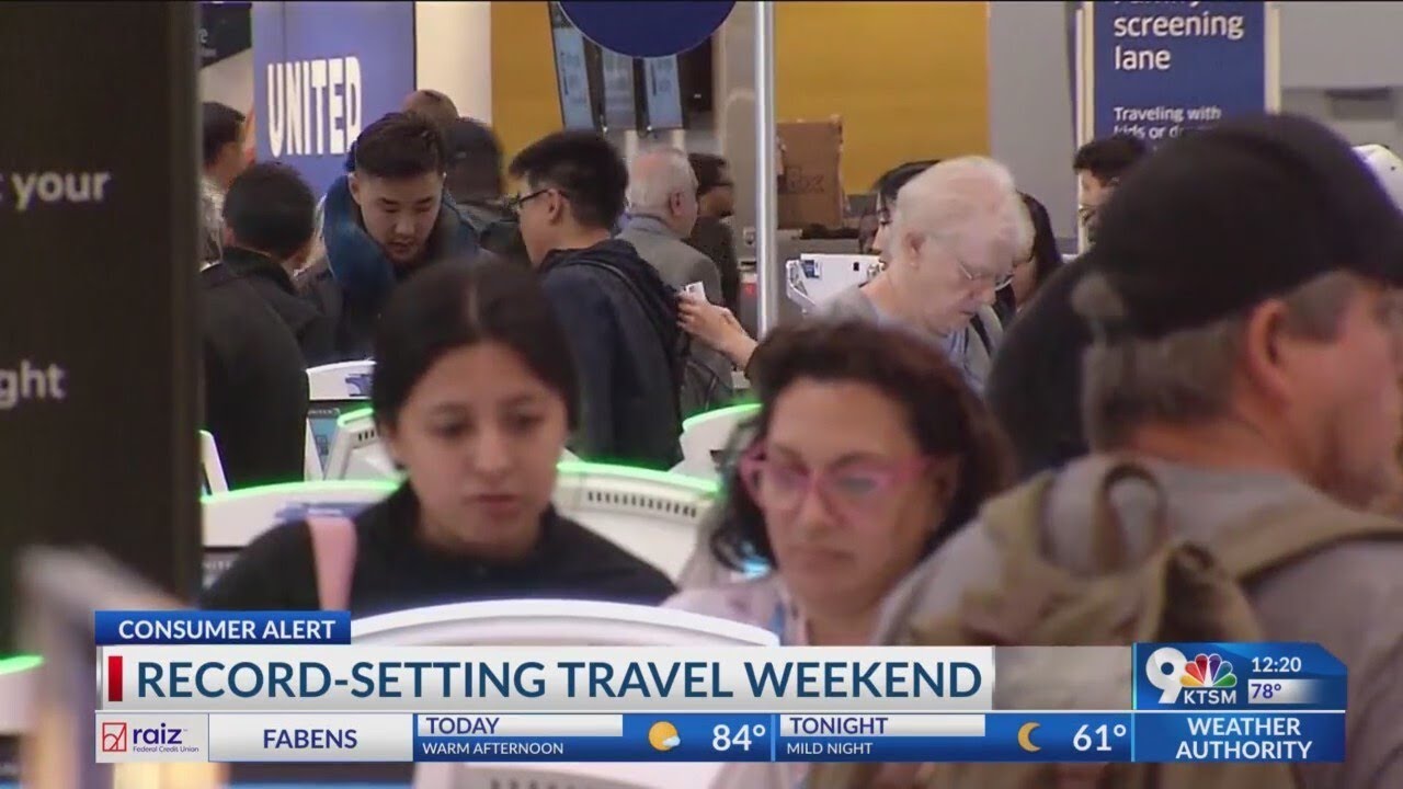 Record-setting travel for Labor Day weekend - YouTube