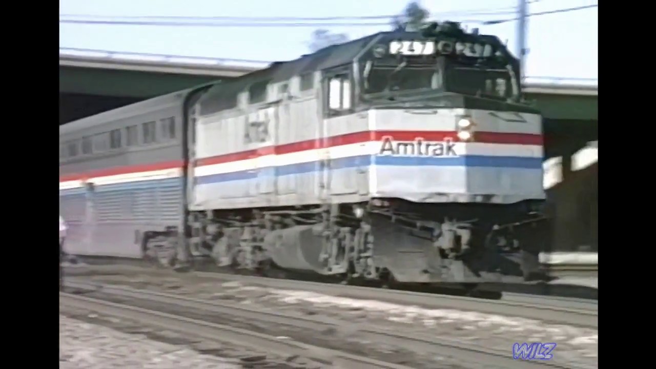 ATSF, SP, UP & Amtrak at Esperanza & Colton crossing 1987 - YouTube