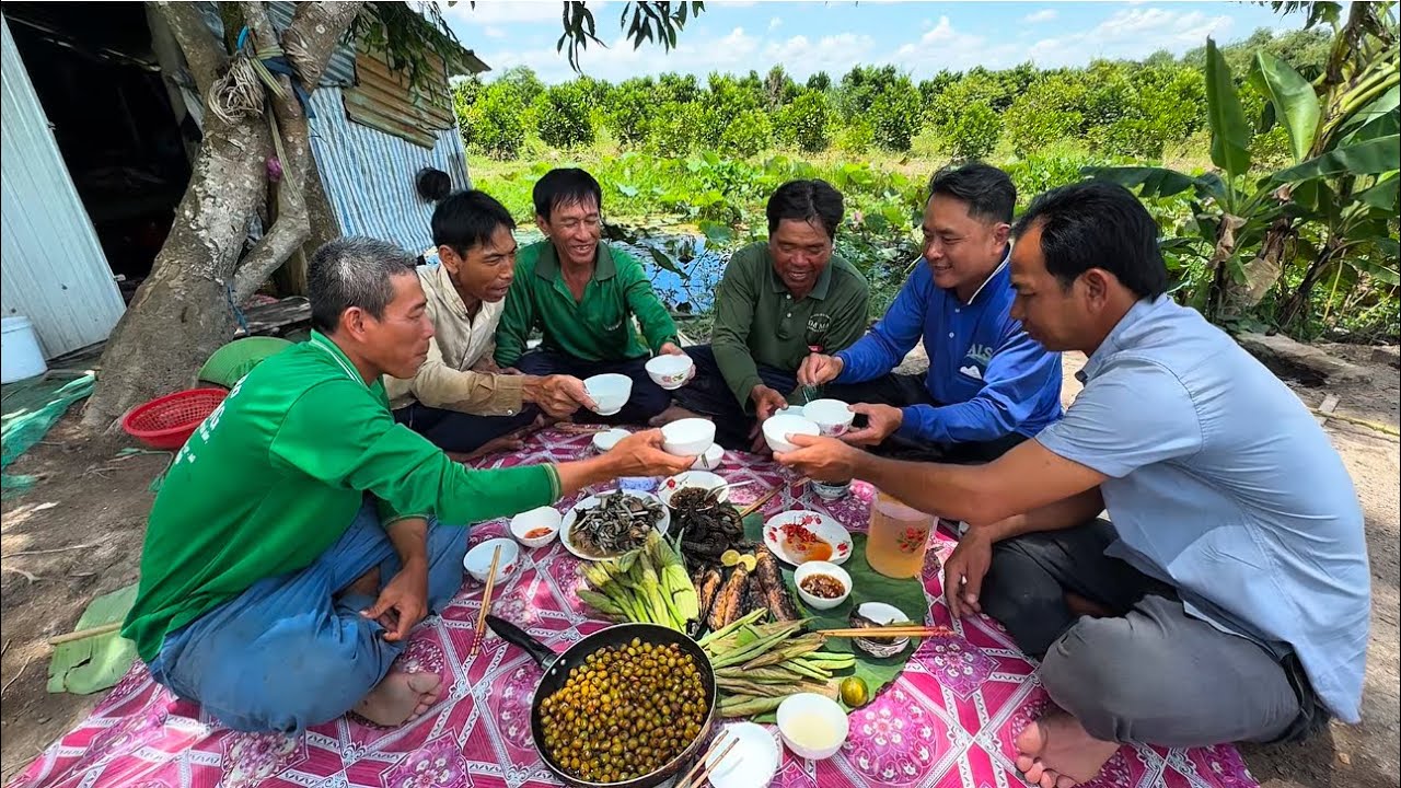Tập 14. Tình Nghĩa Anh Em Với Những Món Đạm Bạc Miền Sông Nước | mưu sinh miền quê 