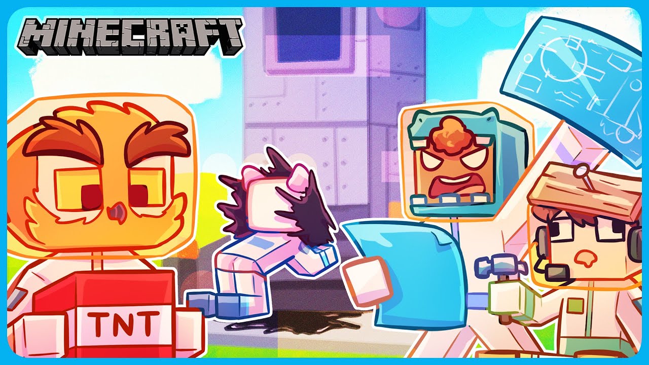 Мы добавили космический мод на наш сервер Minecraft…