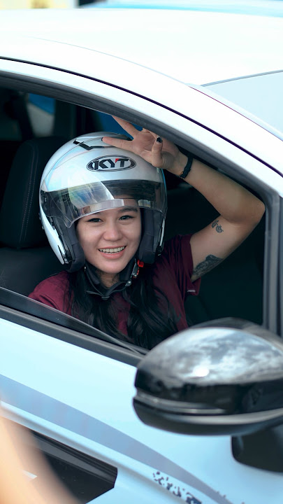 BU DOKTER BALAP DRAG DI SERPONG BARENG HONDA JAZZ GK5 TEAM HSR