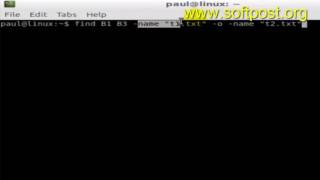 How to search multiple files by name in Ubuntu