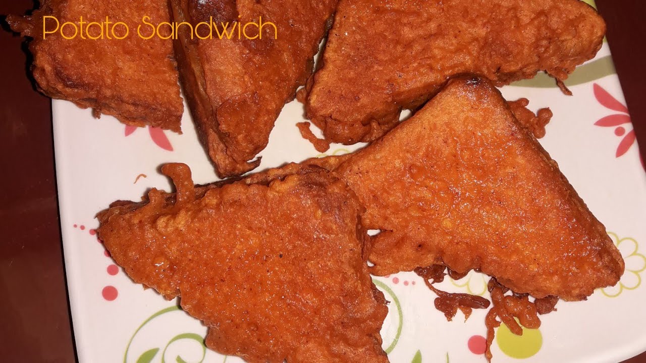 Spicy Potato Sandwich Recipe | Aloo Sandwich Recipe | CookingwithRubi