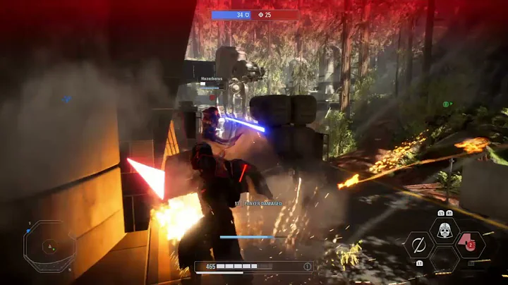 Star Wars Battlefront 2 - HvV Super Toxic Tryhards Get What They Deserve