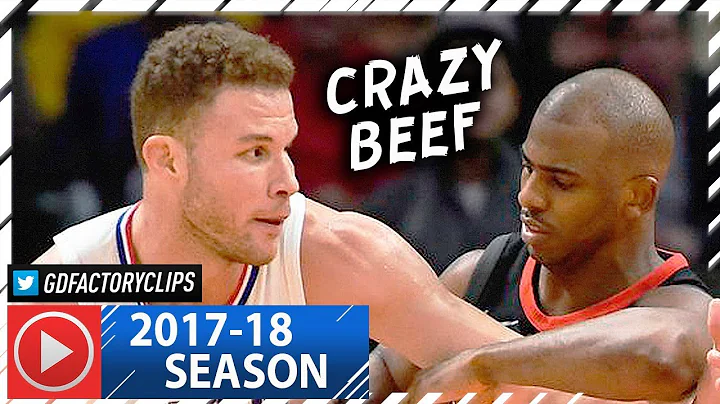 Chris Paul vs Blake Griffin CRAZY Duel Highlights (2018.01.15) Clippers vs Rockets - CP3 Returns!