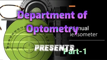 Manual Lensometer Guide | Part 1 | Optometry | TUF