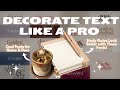 Font Aesthetic 101: Use Text Designing Like a Pro | Free Aesthetic Fonts for Docs, Bios & Captions 🍓