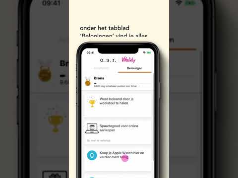 De nieuwe a.s.r. Vitality app | aan de slag