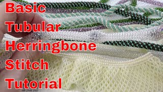 Basic Tubular Herringbone Stitch Tutorial