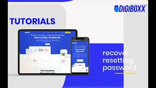 Reset Or Recover Your DigiBoxx Password | Indian Cloud Storage App screenshot 3
