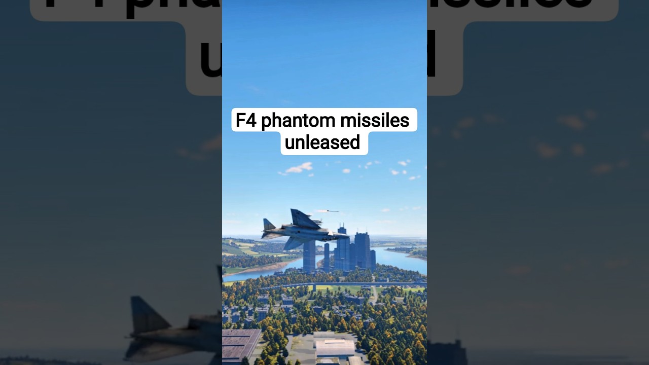 F-4 Phantom vs Mirage: Epic Dogfight in Realistic Flight Simulation