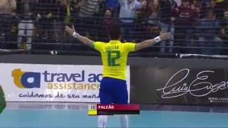 Aço De Bicicleta Falcão - Brasil 18 X 0 Ilhas Salomão - Futsal Amistoso 2016