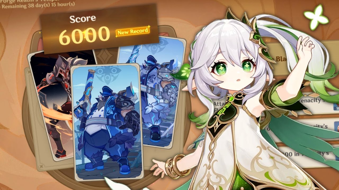 Just Do Dendro Related Reactions - Tenacity's Flood Hard | Genshin Impact TCG