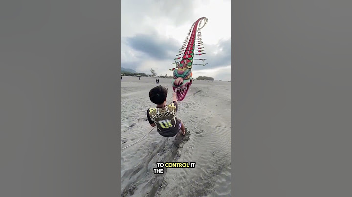 This Kite Is So Big, It Can Lift a Man 😯