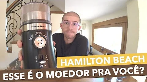 Como funciona moedor de café Hamilton Beach?