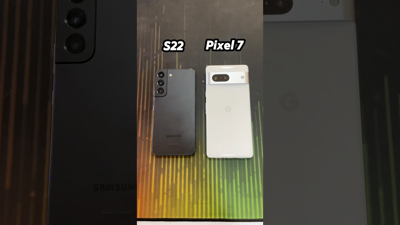 Samsung S22 Vs Google Pixel 7 || Reboot Test! 