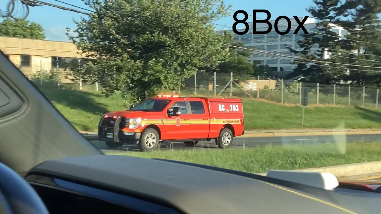 Montgomery County (MCFRS) Battalion 703, Engine 732, Safety 700 ...