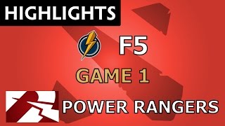 Fantastic.Five' vs Power Rangers [Game 1] WellPlay Invitational by VitalBet - Dota Highlights