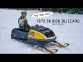 1972 skidoo blizzard 797cc triple