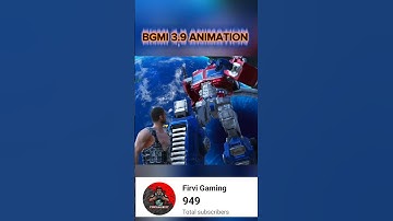 BGMI 3.9 UPDATE ANIMATION 😱 #optimusprime #3.9update #bgmi #pubg #viral #trending #animation #shorts