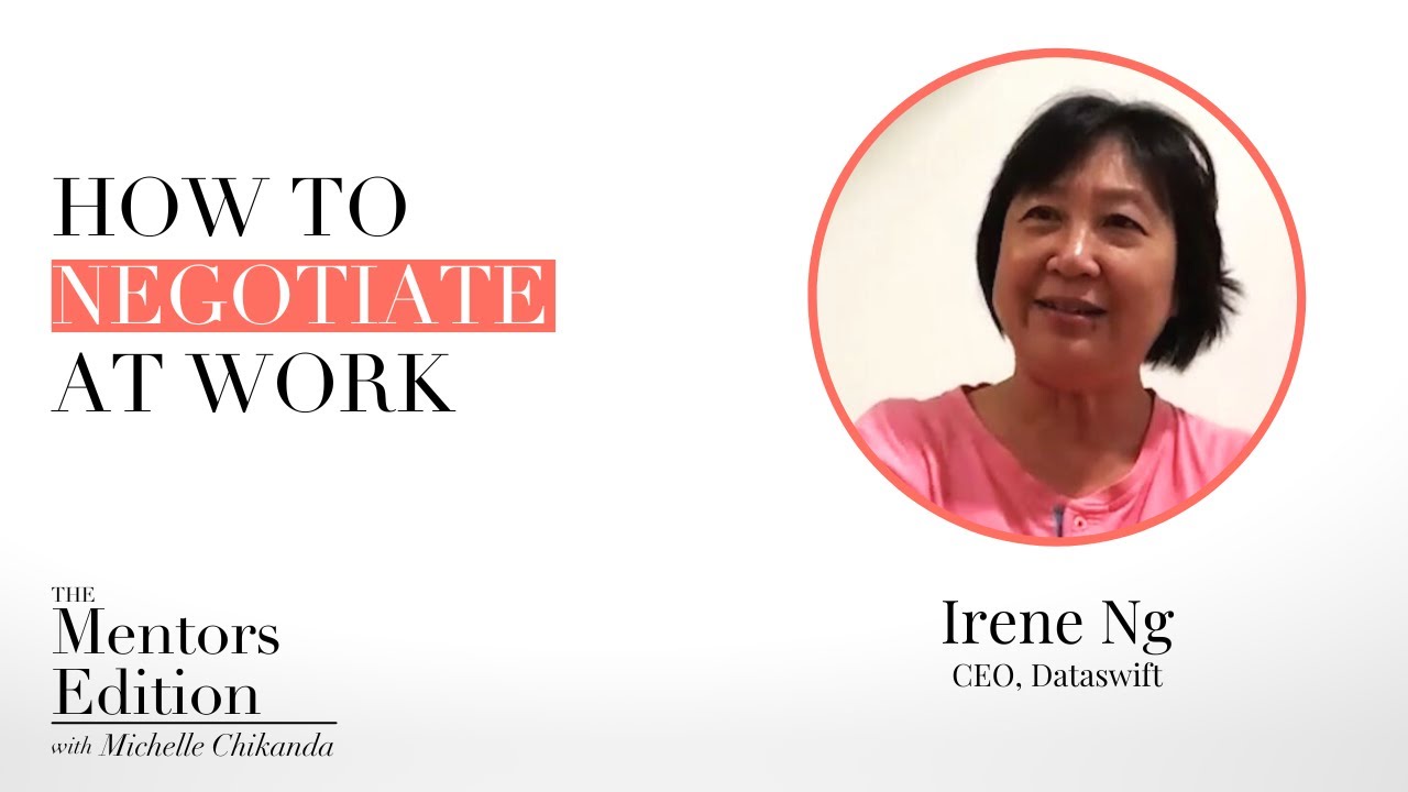 Irene Ng, CEO of Dataswift│How to Negotiate at Work YouTube