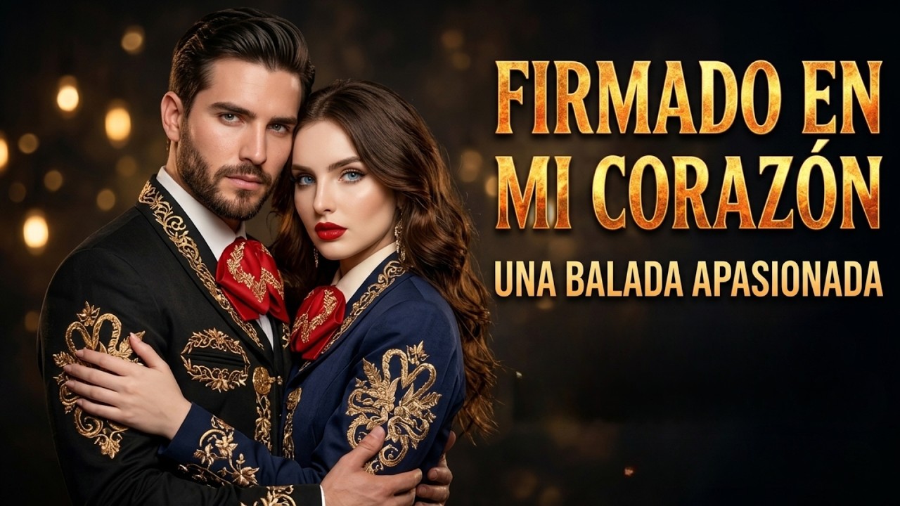 Firmado en Mi Corazón – Ranchera Romántica (Estreno Oficial) 💖