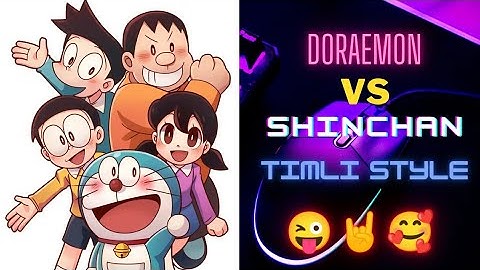 DORAEMON🎹VS SHINCHAN🤘TIMLI STYLE GARBA SONG MIX DJ AKSU 😜