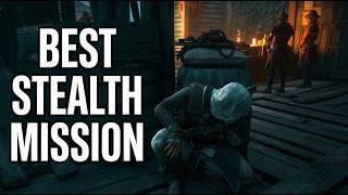 Best Stealth Mission in Assassins Creed Black Flag Resynced [4K 60FPS]