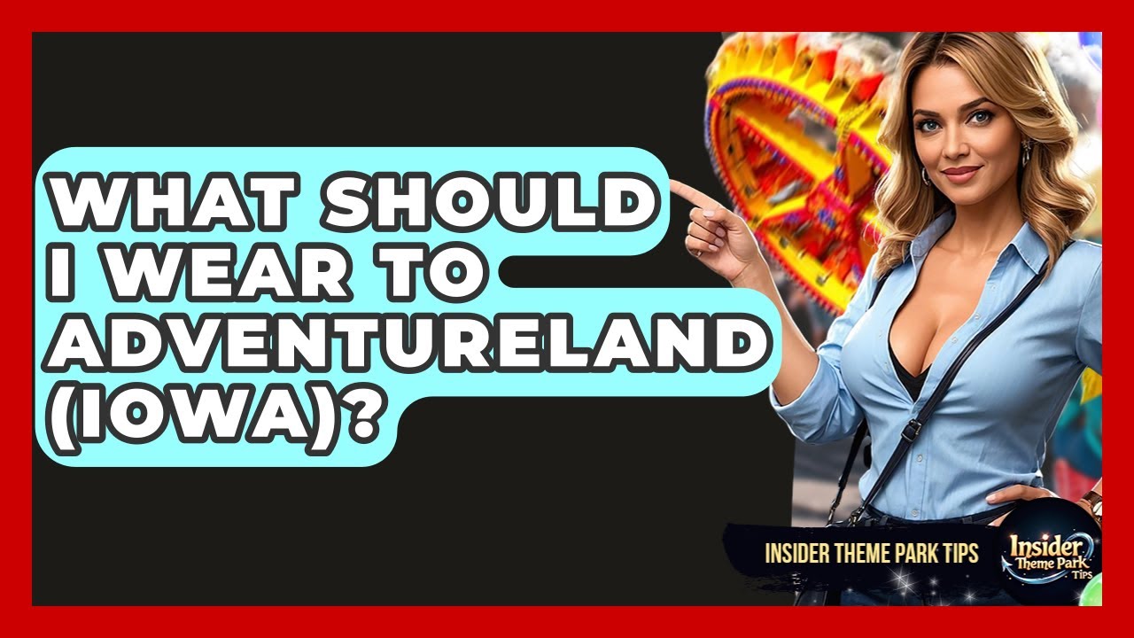 What Should I Wear To Adventureland (Iowa)? - Insider Theme Park Tips