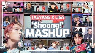 TAEYANG "‘Shoong!" (feat. LISA of BLACKPINK) reaction MASHUP