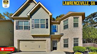 STUNNING LAWRENCEVILLE GA HOUSE TOUR | Granite Kitchen & Fireplace Living Room!