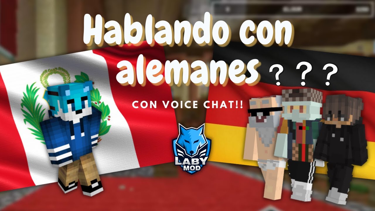 Un peruano intenta enseñarle español a unos alemanes en Minecraft