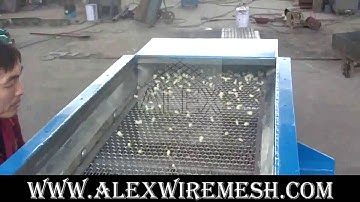 Linear Vibrating Screen of Cashew Separating Machine