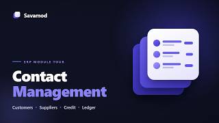 Managing Customer & Supplier