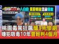 桃園毒駕狂飆釀3死慘劇！起底嫌犯吸毒10年 昔獲法官輕判4個月惹議【頭條600秒】