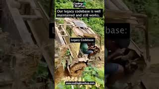 Legacy Codebase In Action Still Running Barely