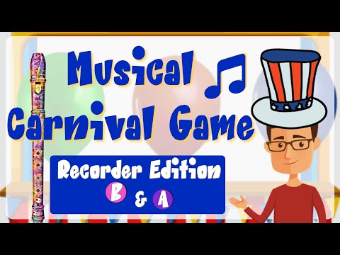 Recorder for Elementary Music: Listening Game & Recorder Play-Along [Notes B & A] — Music video cover
