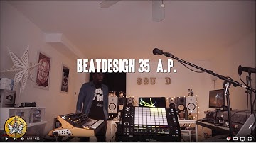 Ableton Push 2 Live Sample Chopping Performance (Beatdesign 35) Vocal Looping and Moog Sub 37