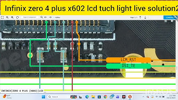 Infinix zero 4 plus x602 lcd tuch light live solution2 