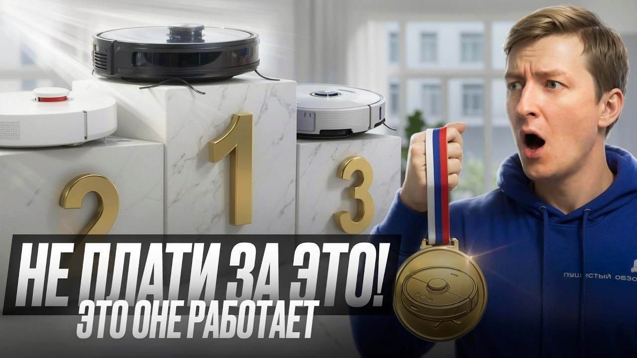 Не переплачивай за бренд! Лучший робот-пылесос в 2026 году