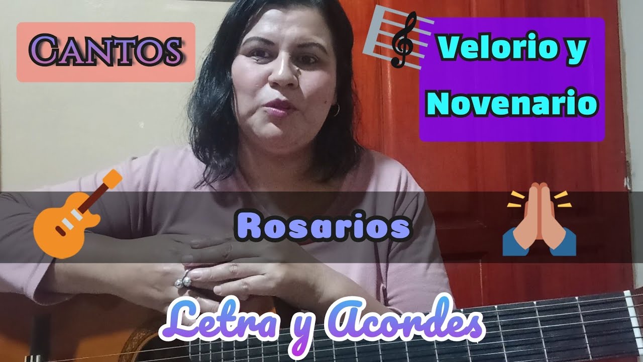 Cantos para Rosario de Difunto / novenarios- Levantamiento de cruz