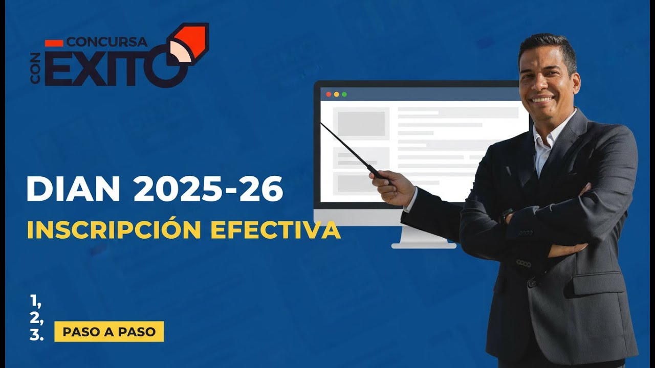 DIAN 2025-26: Inscripcion Efectiva | Paso a Paso + Trucos para APROBAR 🎉