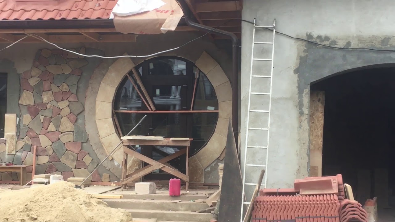 Облицовка фасада - YouTube