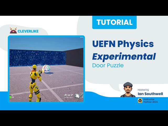UEFN Physics Door Puzzle - EXPERIMENTAL - YouTube