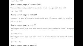 Electrical & Electronic Formulas Android app demo. screenshot 3