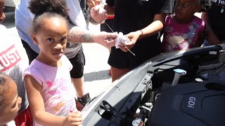 Youth in the area learn the importance of vehicle maintenance