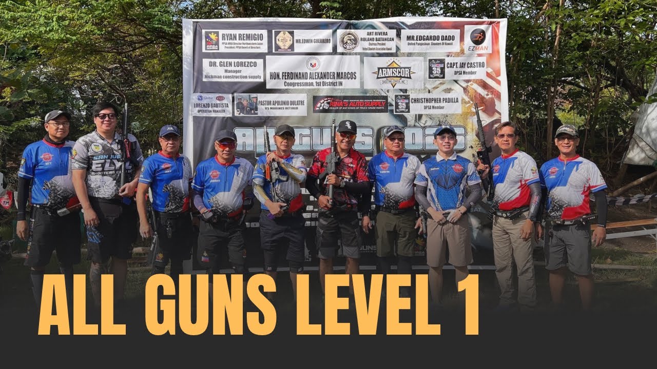 ALL GUNS LEVEL 1 PPSA SANCTIONED MATCH AT DPSA SHOOTING RANGE DAGUPAN PANGASINAN