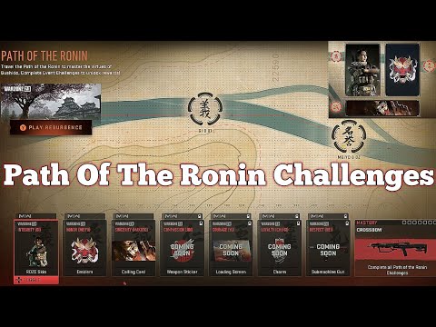 Call of Duty MW2 & Warzone 2: All Path of the Ronin Challenges